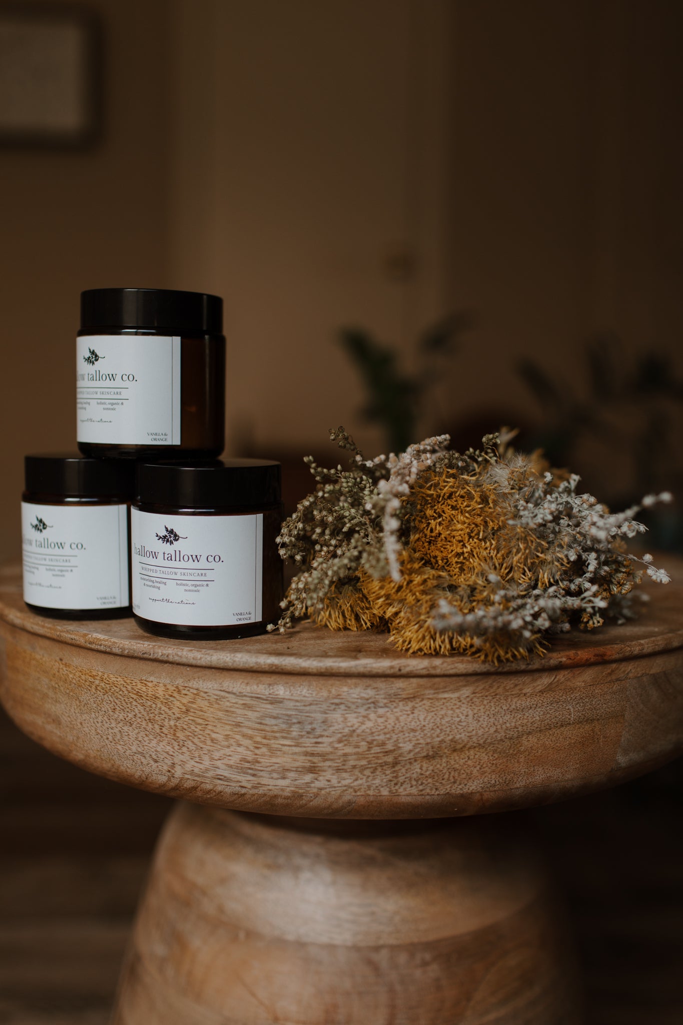 vanilla & orange whipped tallow