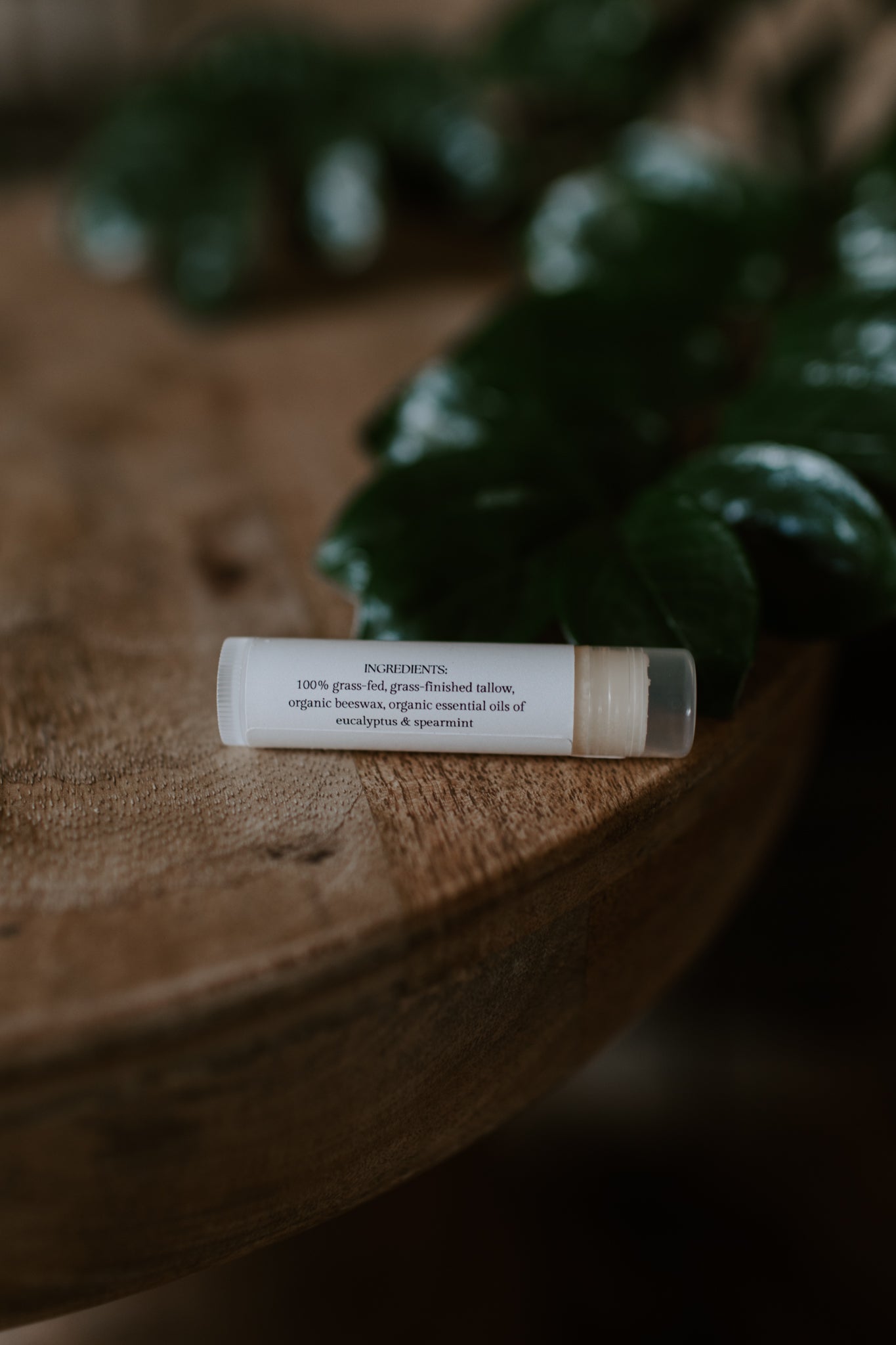 eucalyptus & mint tallow lip balm